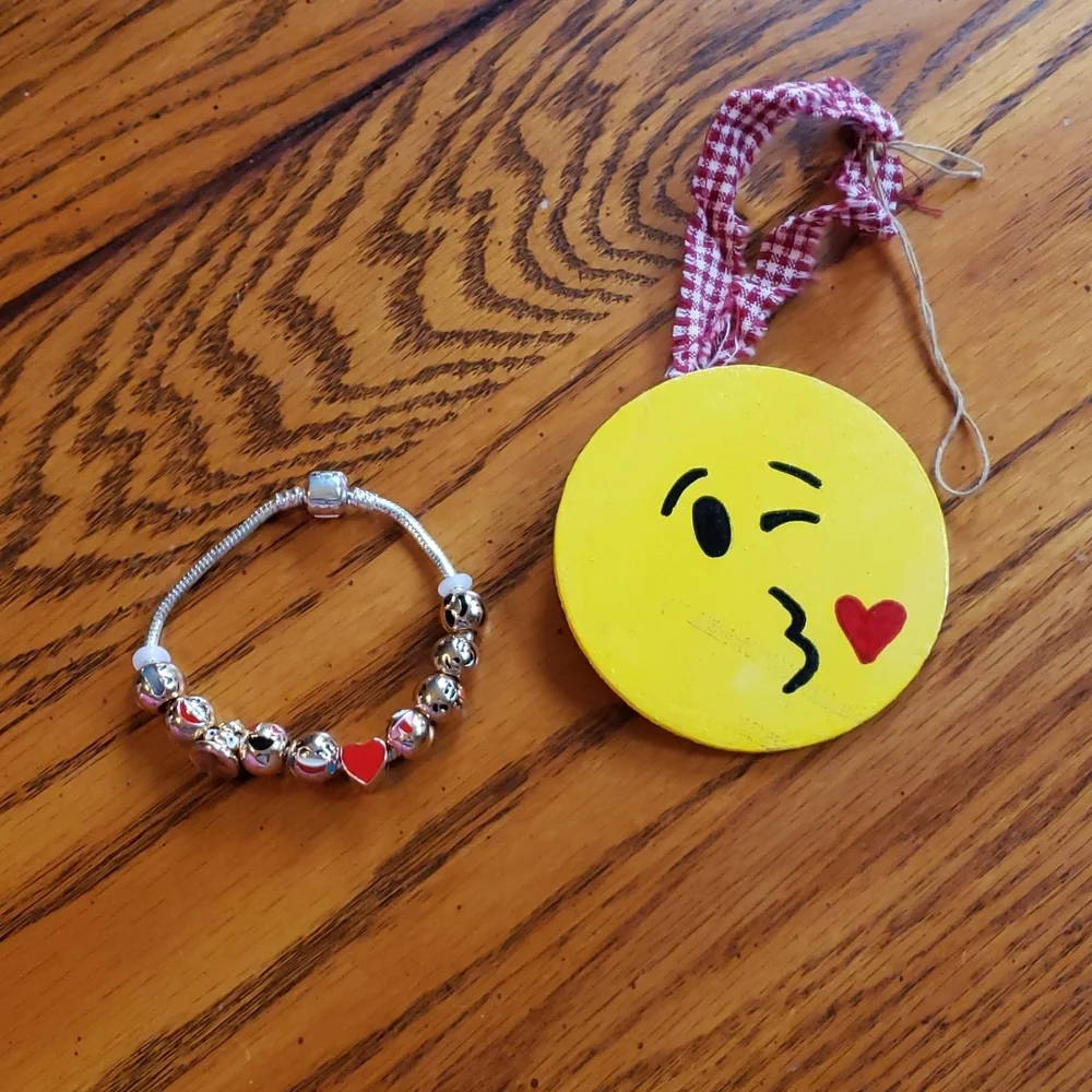 Emoji Bundle - bracelet and ornament